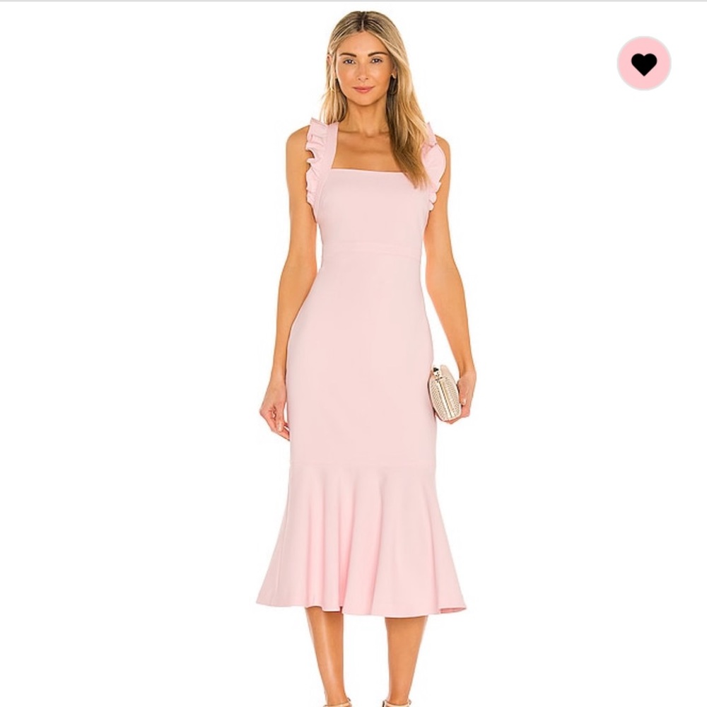 LIKELY pink Hara dress- worn once!